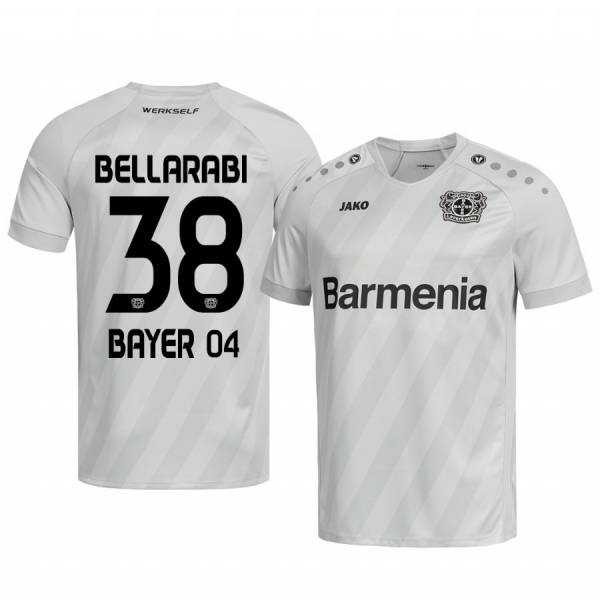 Bayer Leverkusen Karim Bellarabi White Away Jersey 19-20 Men's