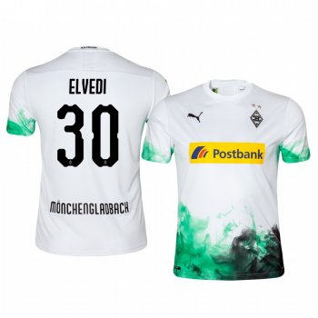 Defender Borussia Monchengladbach Nico Elvedi Men's Home Jersey 19-20