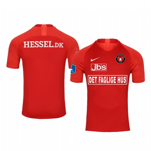 Midtjylland Away Red Short Sleeve Jersey