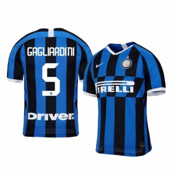 Internazionale Milano Roberto Gagliardini 19-20 Home Men's Short Sleeve Jersey