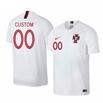 2018 World Cup Portugal Custom Men's Away Official Jersey