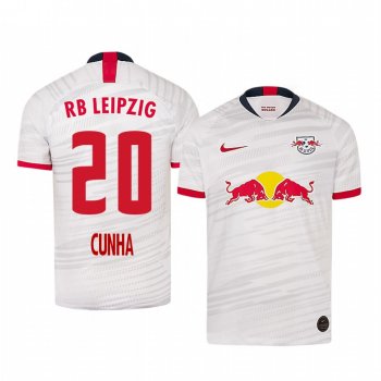 Forward RB Leipzig Matheus Cunha Men's Home Jersey 19-20