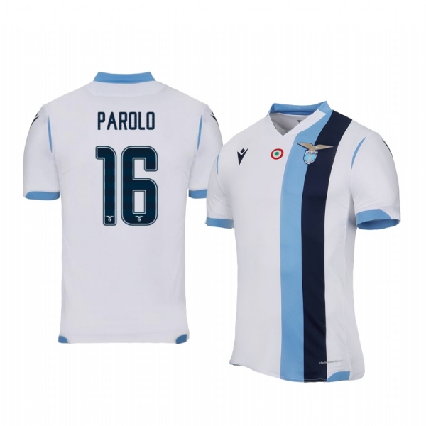 Marco Parolo Lazio 19-20 Away Short Sleeve Jersey