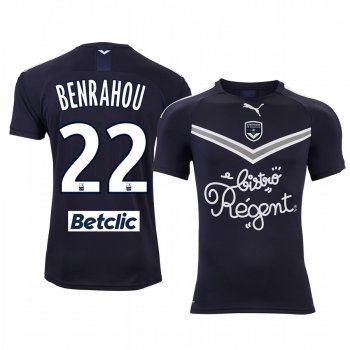 Men's Bordeaux Yassine Benrahou Home Jersey 19-20