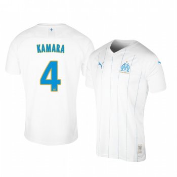 Men's Olympique de Marseille Boubacar Kamara Home Jersey 19-20