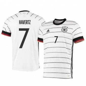 Kai Havertz Germany UEFA Euro 2020 Home White Authentic Jersey