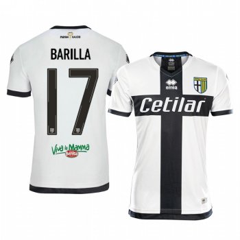 Men's Antonino Barilla Parma Calcio 1913 19-20 Home Jersey