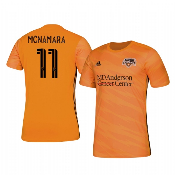 Tommy McNamara Houston Dynamo 2020-21 Home Men's Orange Short Sleeve Jersey