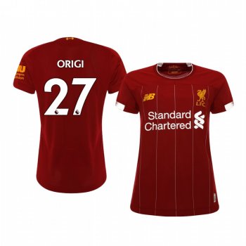 Women's Divock Origi Liverpool Home Jersey 19-20