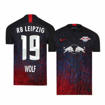 RB Leipzig Hannes Wolf Men's 2020 UEFA Champion League Authentic Short Sleeve Jersey