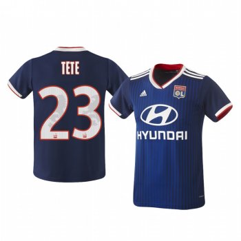 Olympique Lyonnais Kenny Tete Men's Away Jersey 19-20