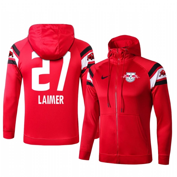 Konrad Laimer RB Leipzig Red Classic Full-Zip Jacket