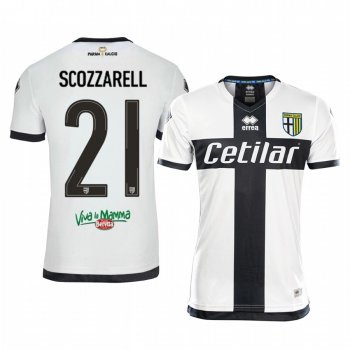 Men's Matteo Scozzarella Parma Calcio 1913 19-20 Home Jersey