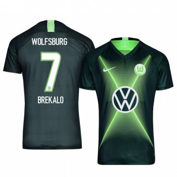 Men's VfL Wolfsburg Josip Brekalo Home Jersey 19-20