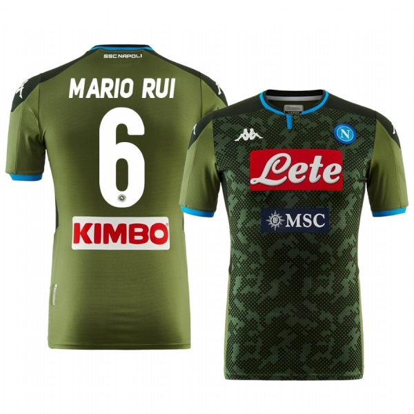 Mário Rui SSC Napoli 19-20 Away Short Sleeve Jersey