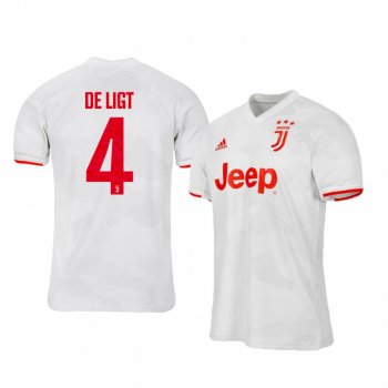 Youth Matthijs de Ligt Juventus 19-20 Away Short Sleeve Jersey