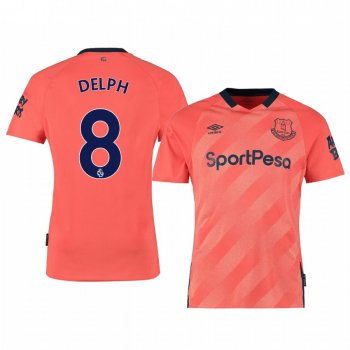 Fabian Delph Everton Away Men's Short Sleeve Jersey 19-20