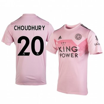 Hamza Choudhury Leicester City Away Men's Short Sleeve Jersey 19-20