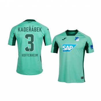 Youth TSG 1899 Hoffenheim Pavel Kaderabek Green Away Jersey 19-20