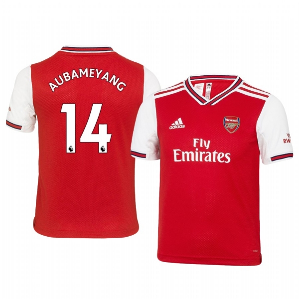 Youth Pierre-Emerick Aubameyang Arsenal Home Jersey 19-20