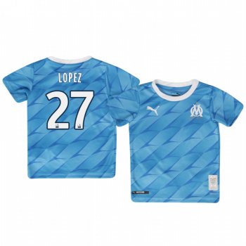 Youth Olympique de Marseille Maxime Lopez Away Jersey 19-20