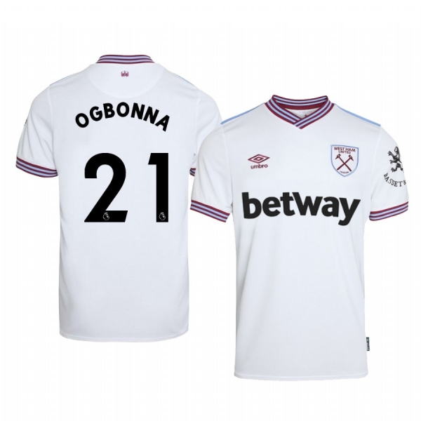 Angelo Ogbonna West Ham United Away Men's Short Sleeve Jersey 19-20