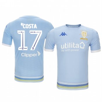 Youth Leeds United Helder Costa Light Blue Third Short Sleeve Jersey 19-20