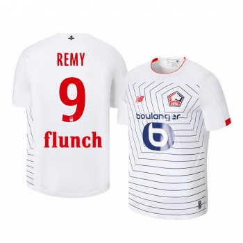 Loic Remy Lille OSC 19-20 Third Men's White Short Sleeve Jersey