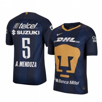 Pumas UNAM Alan Mendoza 19-20 Away Jersey Men's