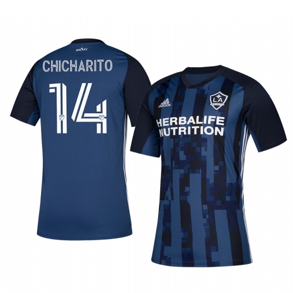 Youth Javier Hernandez Los Angeles Galaxy 2020 Navy Secondary Replica Jersey