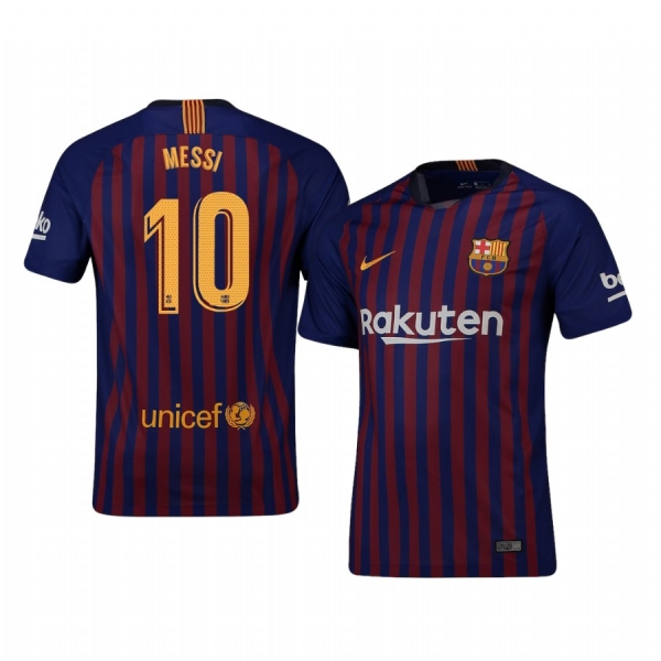 Lionel Messi Barcelona 18-19 Home Jersey Men's