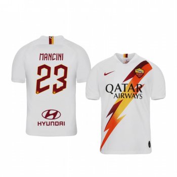 Youth Gianluca Mancini AS Roma 19-20 Away Short Sleeve Jersey