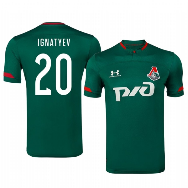 Lokomotiv Moscow Vladislav Ignatyev Home Men's Jersey 19-20