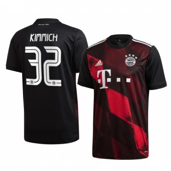 Joshua Kimmich Bayern Munich Third Men's Black Short Sleeve Jersey