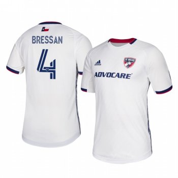 Bressan FC Dallas 2020-21 Away Men's White Short Sleeve Jersey