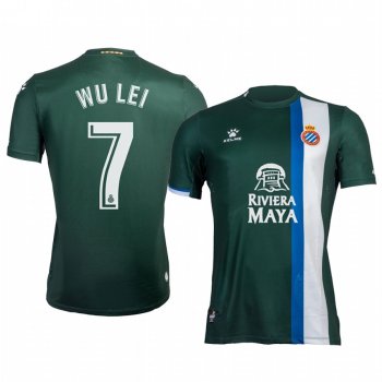 RCD Espanyol Wu Lei Away Short Sleeve Jersey 19-20