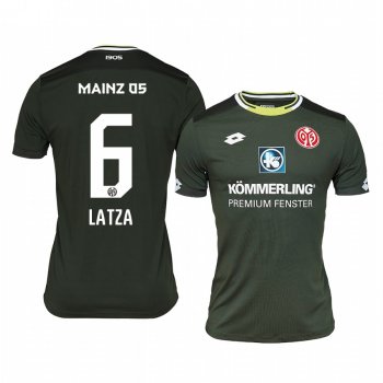 Mainz 05 Danny Latza 19-20 Third Men's Green Short Sleeve Jersey