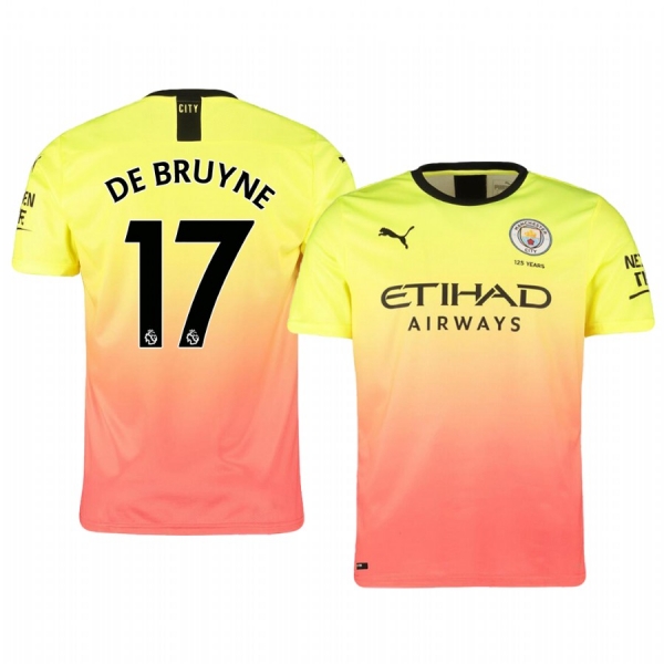 Manchester City Kevin De Bruyne Men's Jersey Alternate Third 19-20