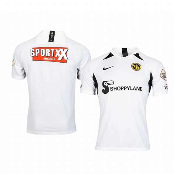 BSC Young Boys Away White Short Sleeve Jersey