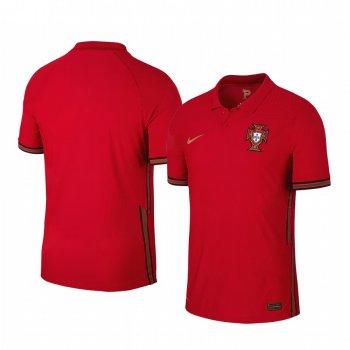 Portugal 2020 Red Home Men's Short Sleeve Jersey