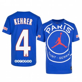 Paris Saint-Germain Thilo Kehrer Men's Royal Game T-Shirt 2020-21