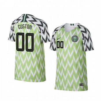 Youth 2019 World Cup Nigeria Custom Youth Home FIFA Jersey