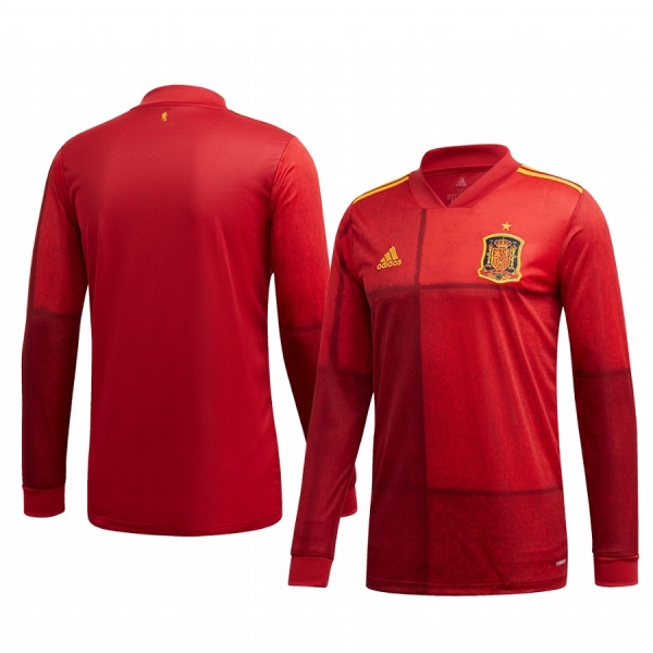 Spain 2020 Red Home Replica Jersey Men's