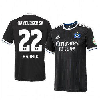 Hamburger SV Martin Harnik 19-20 Third Men's Black Short Sleeve Jersey