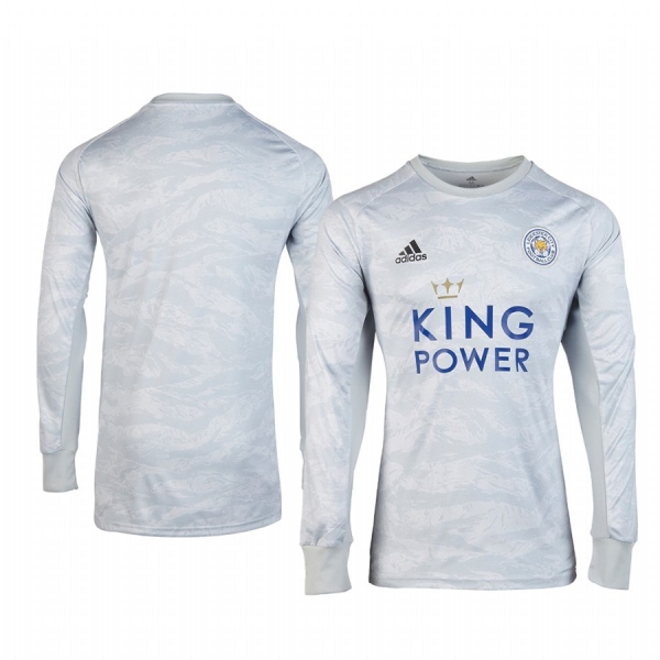 Youth 19-20 Leicester City Grey Goalkeeper Long Sleeve Jersey