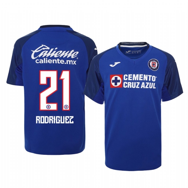 Youth Jonathan Rodriguez Cruz Azul 19-20 Royal Home Official Jersey