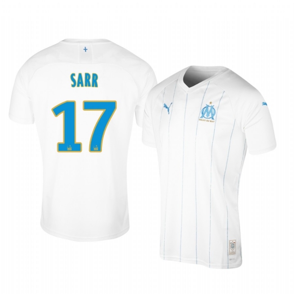 Men's Olympique de Marseille Bouna Sarr Home Jersey 19-20