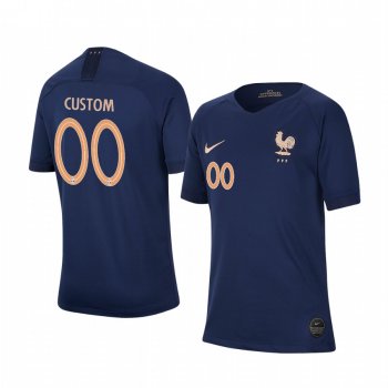 Youth 2019 World Cup France Custom Youth Home FIFA Jersey