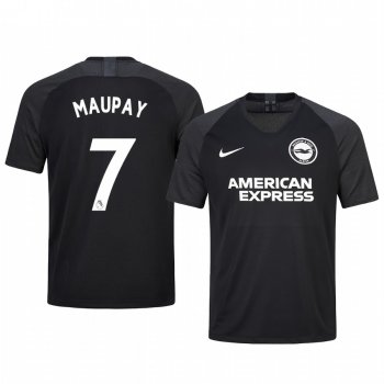 Neal Maupay Brighton and Hove Albion Away Men's Short Sleeve Jersey 19-20