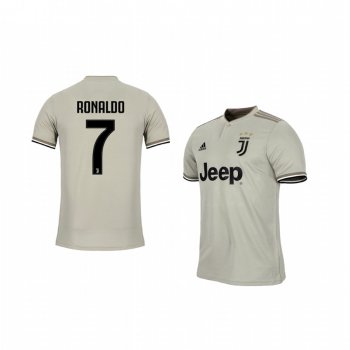 Youth Cristiano Ronaldo Juventus 18-19 Away Short Sleeve Jersey